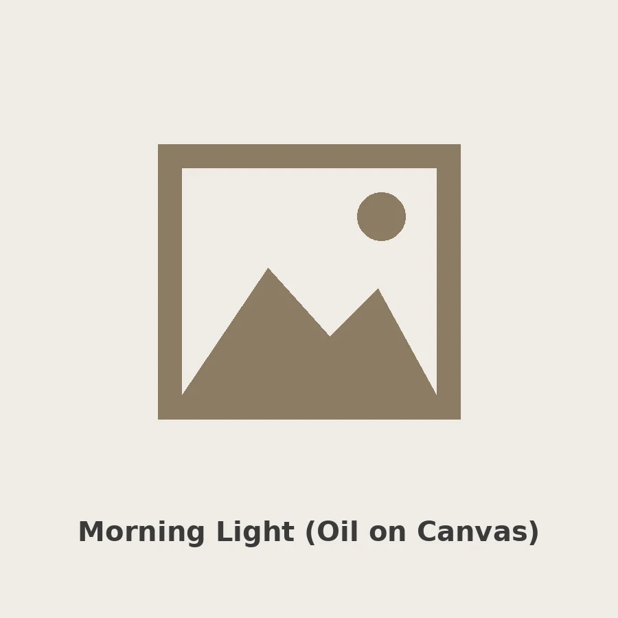 Morning Light (Oil on Canvas)