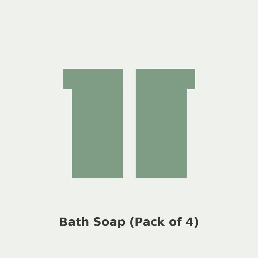 Bath Soap (Pack of 4)
