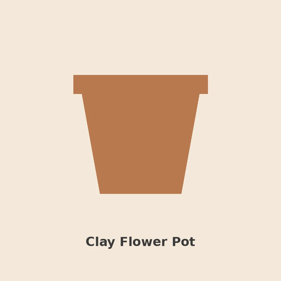 Clay Flower Pot