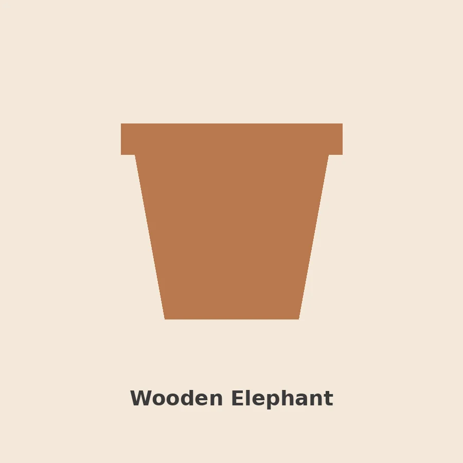 Wooden Elephant