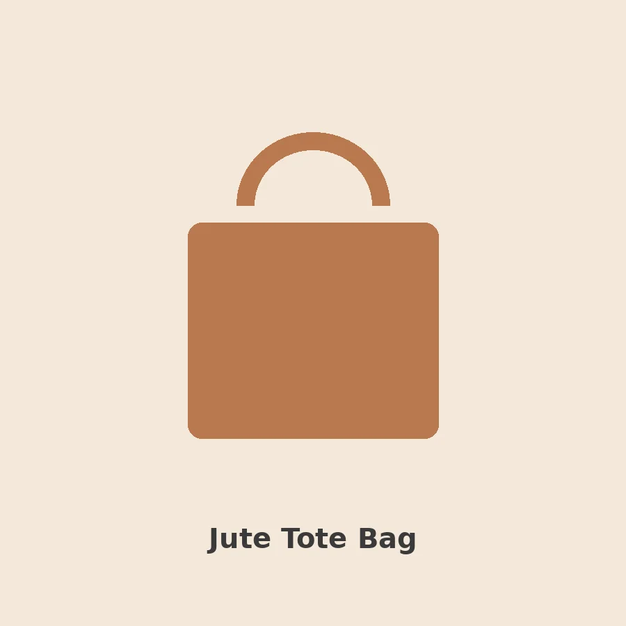 Jute Tote Bag