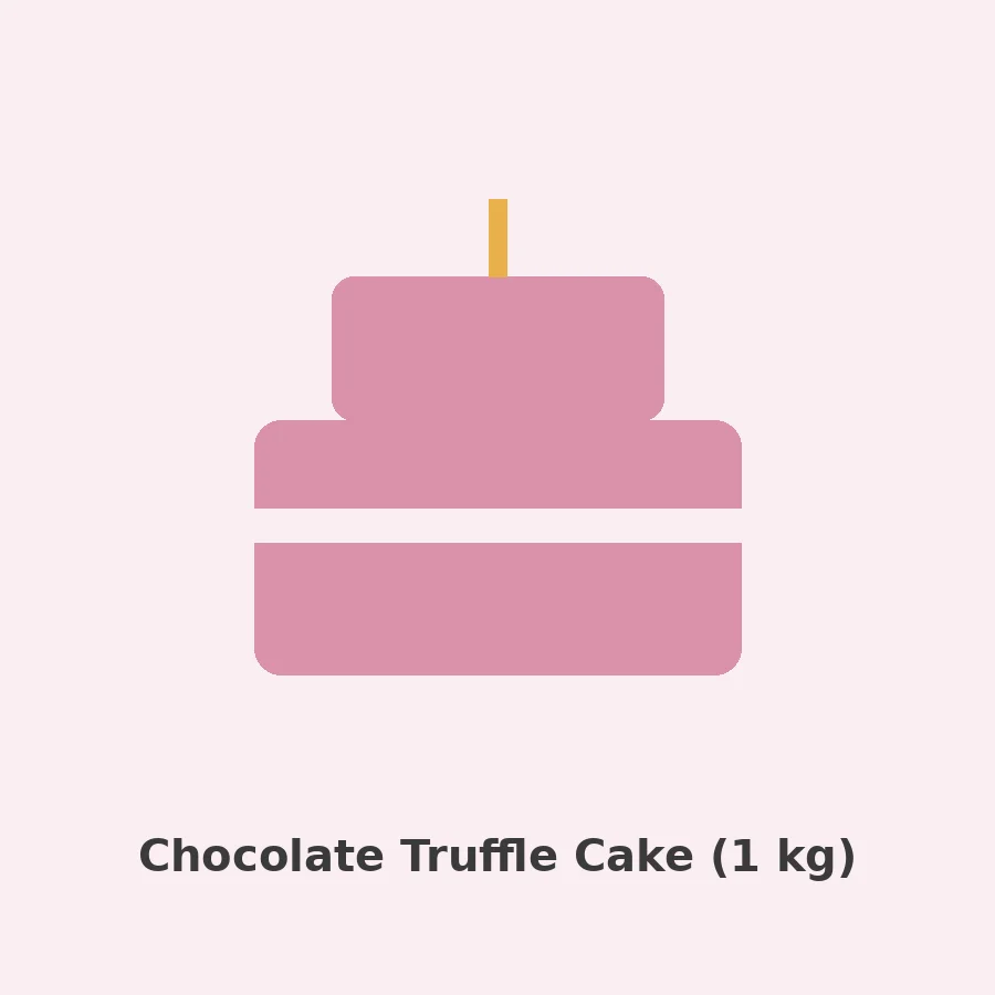 Chocolate Truffle Cake (1 kg)