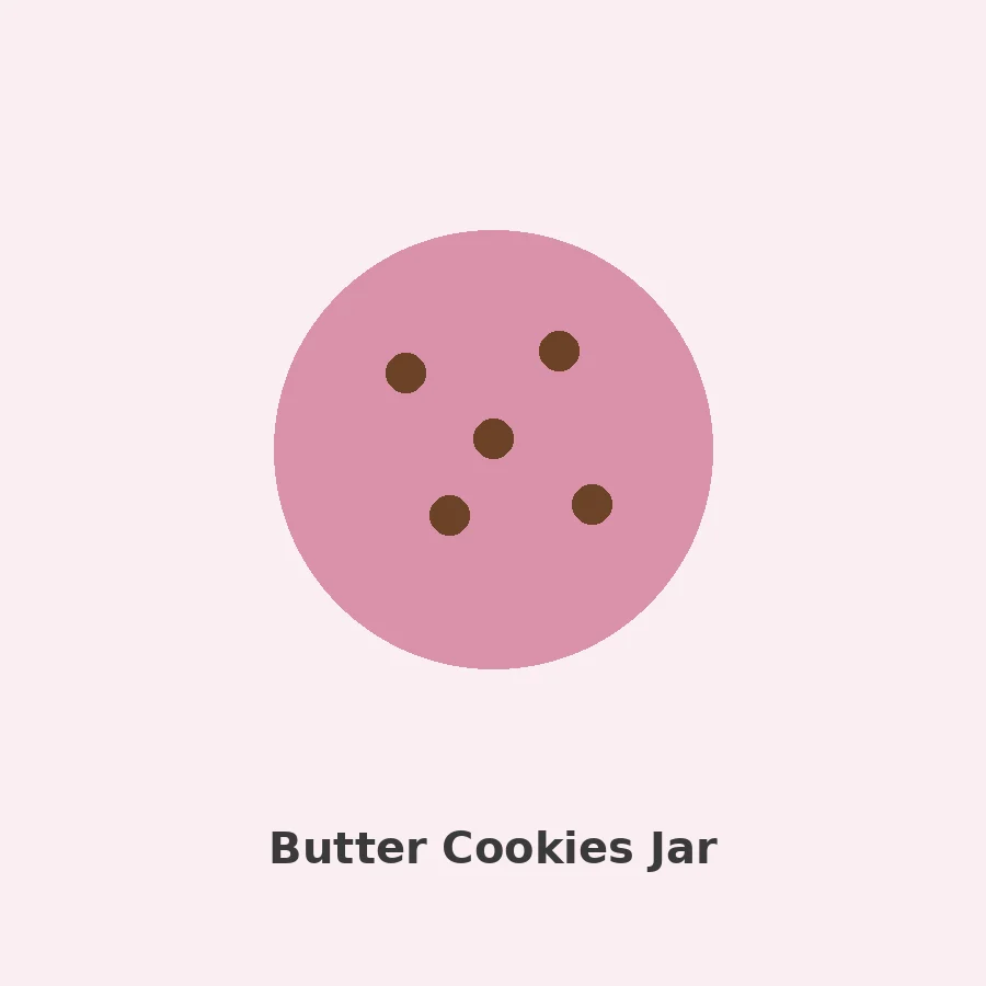 Butter Cookies Jar